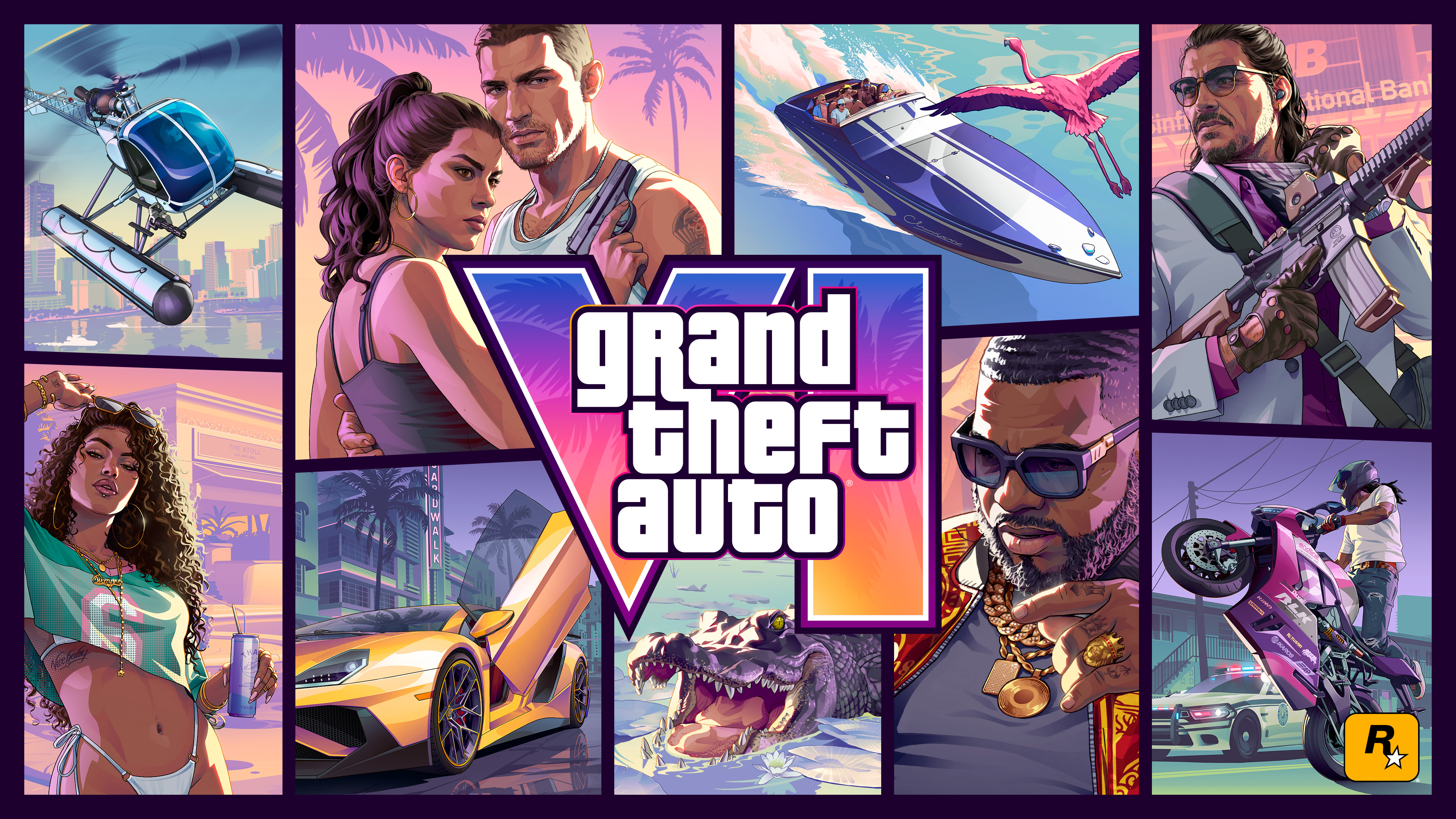Offizielles GTA 6 Cover Art